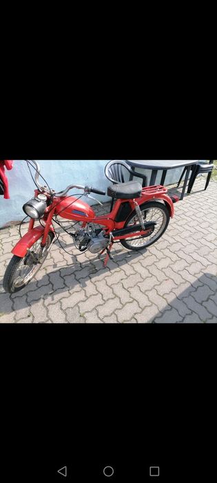 Romet Komar 2352 Biegi W Rączce 80r. Silnik 017 Dezamet Plus Części