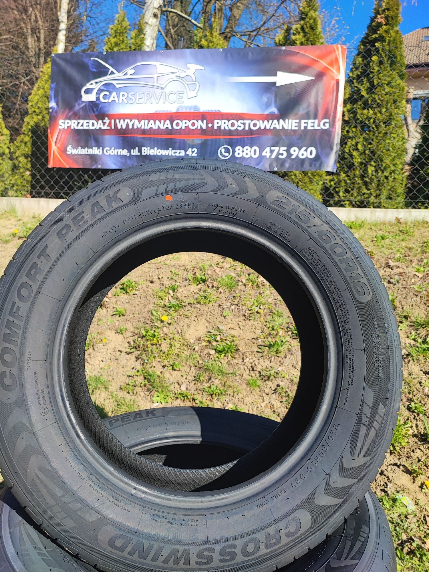 215/60r16 Crosswind Comfort Peak opony letnie z 2025