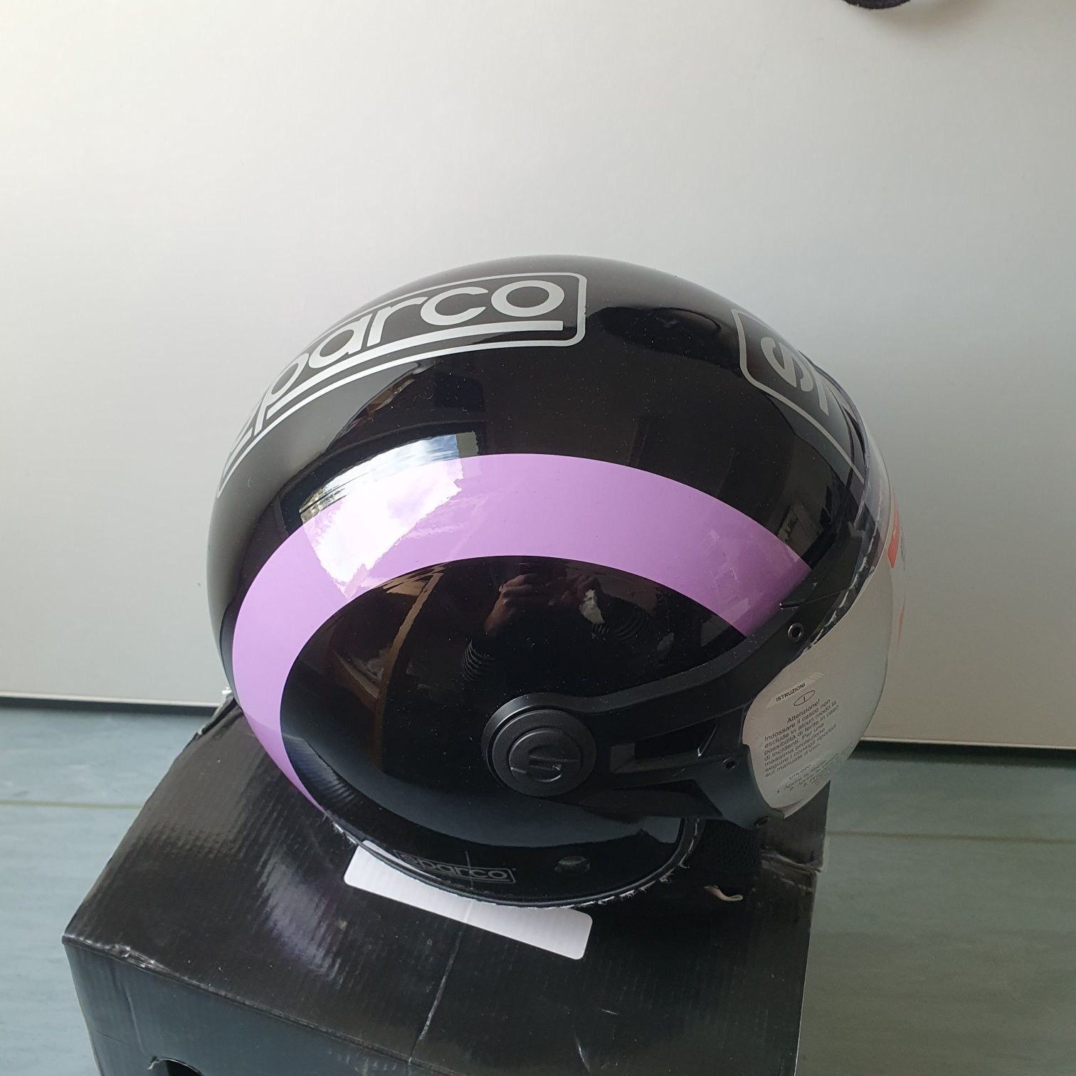 Kask otwarty Sparco Demi Jet rozm. S (55/56cm) NOWY