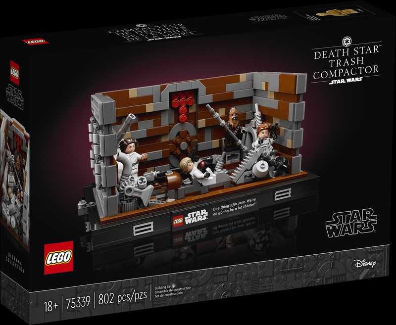 LEGO 75339 Star Wars - Zgniatarka odpadów na Gwieździe Śmierci
