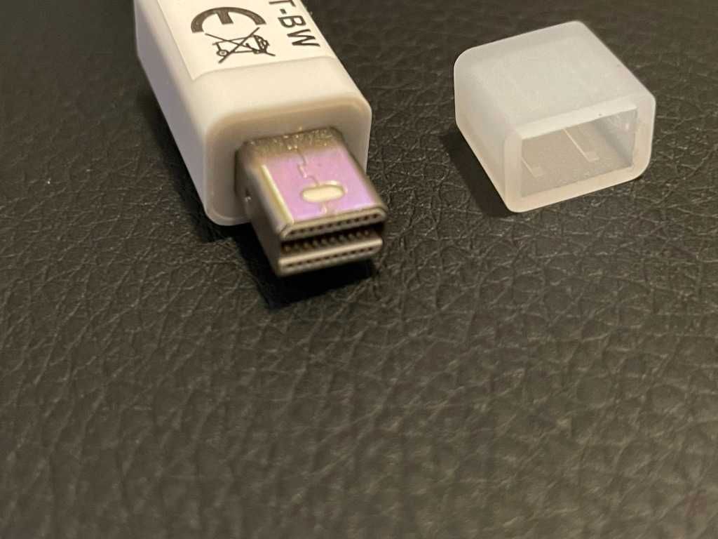 Adapter konwerter kablowy Mini DP na HDMI 1080p