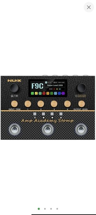 Гітарний процесор ефектів NUX Amp Academy Stomp