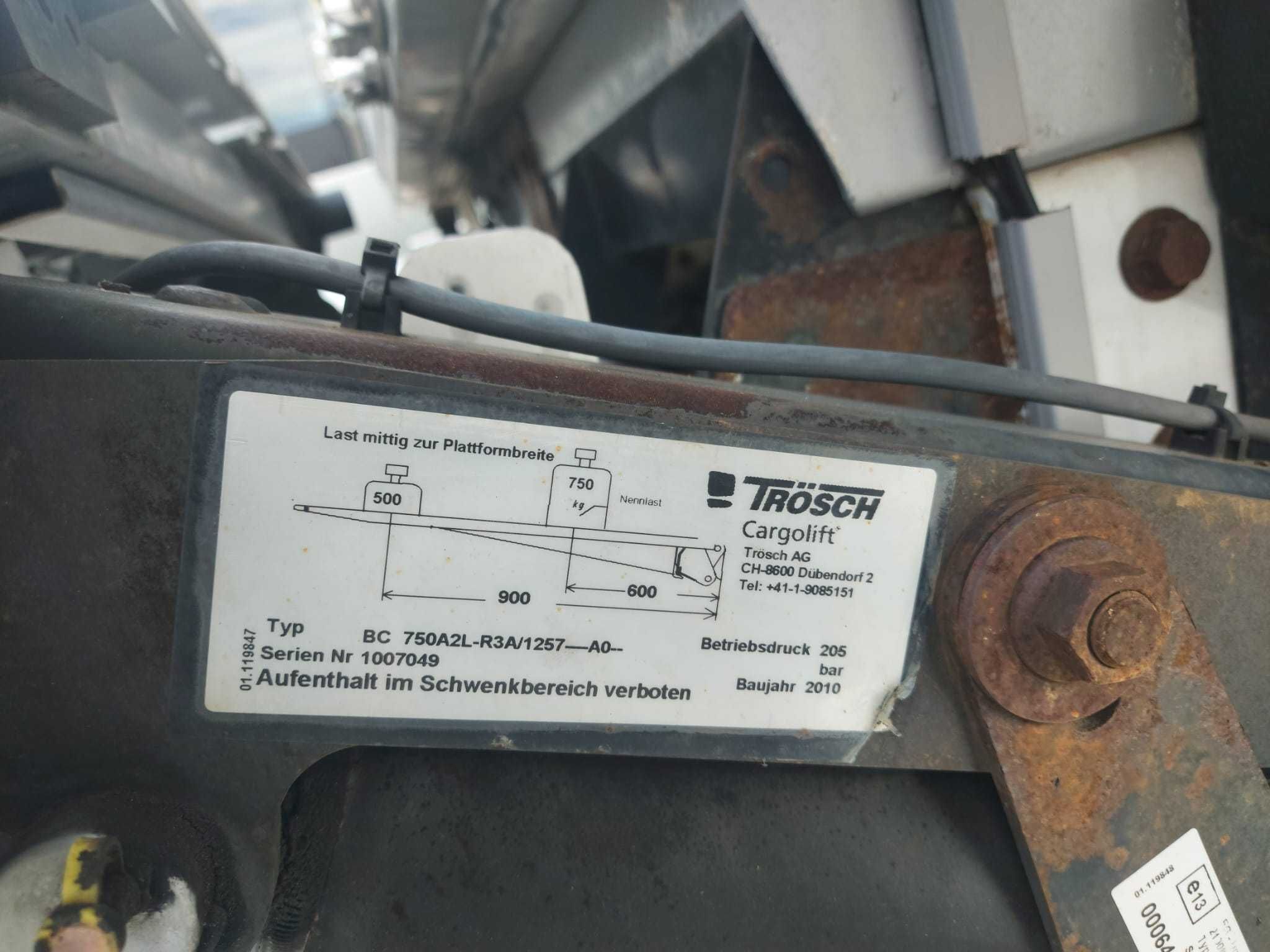 Winda Załadowcza Trosch CargoLift 750kg
