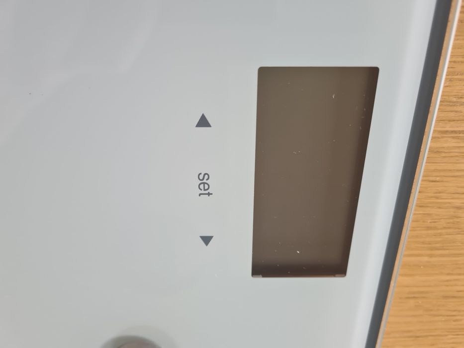 TERRAILLON Waga analityczna waga łazienkowa max 150 kg jasna szara