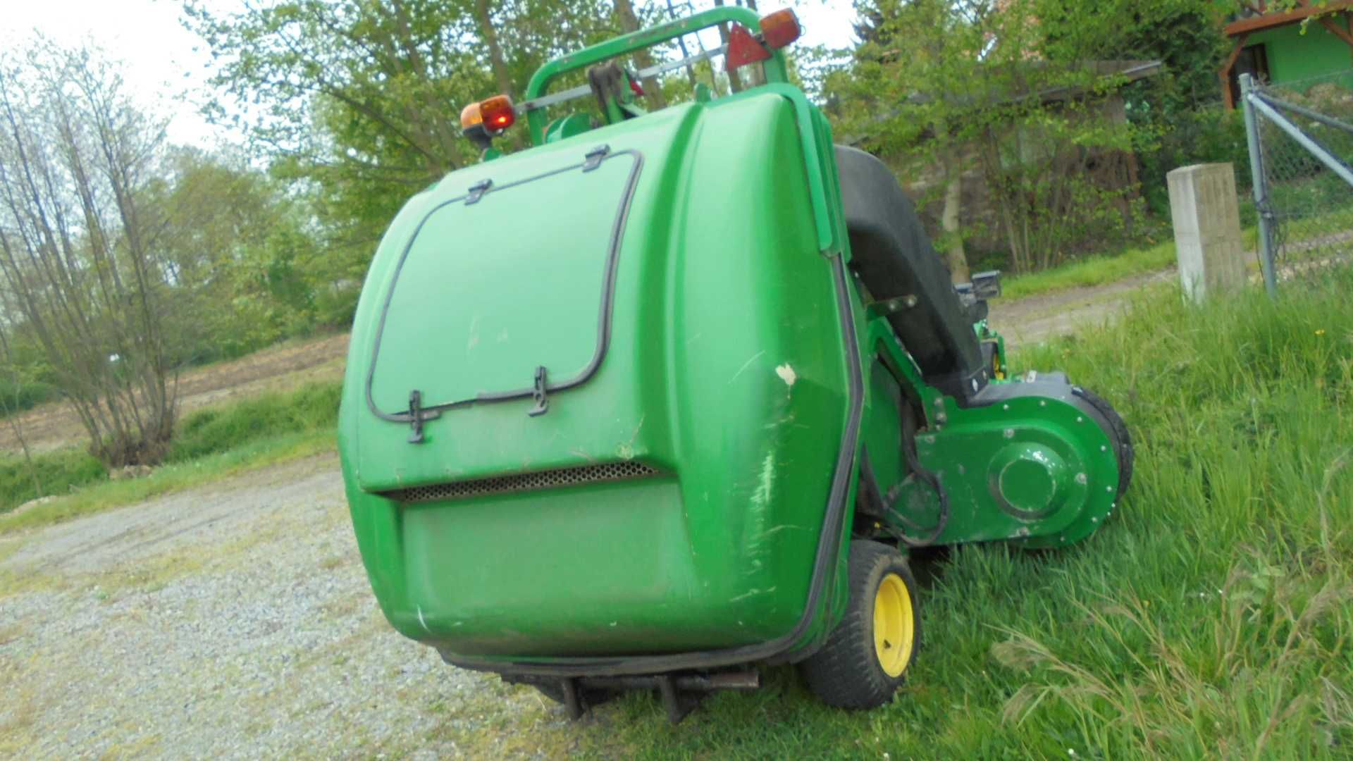 john deere 1445 traktorek kosiarka 4x4 wysoki wysyp profesjonalny 30km