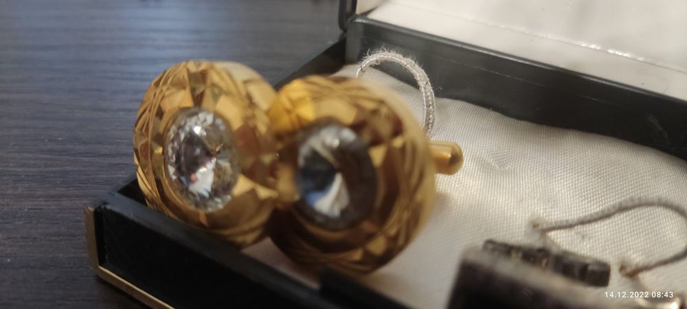 Запонки чоловічі, б/в.