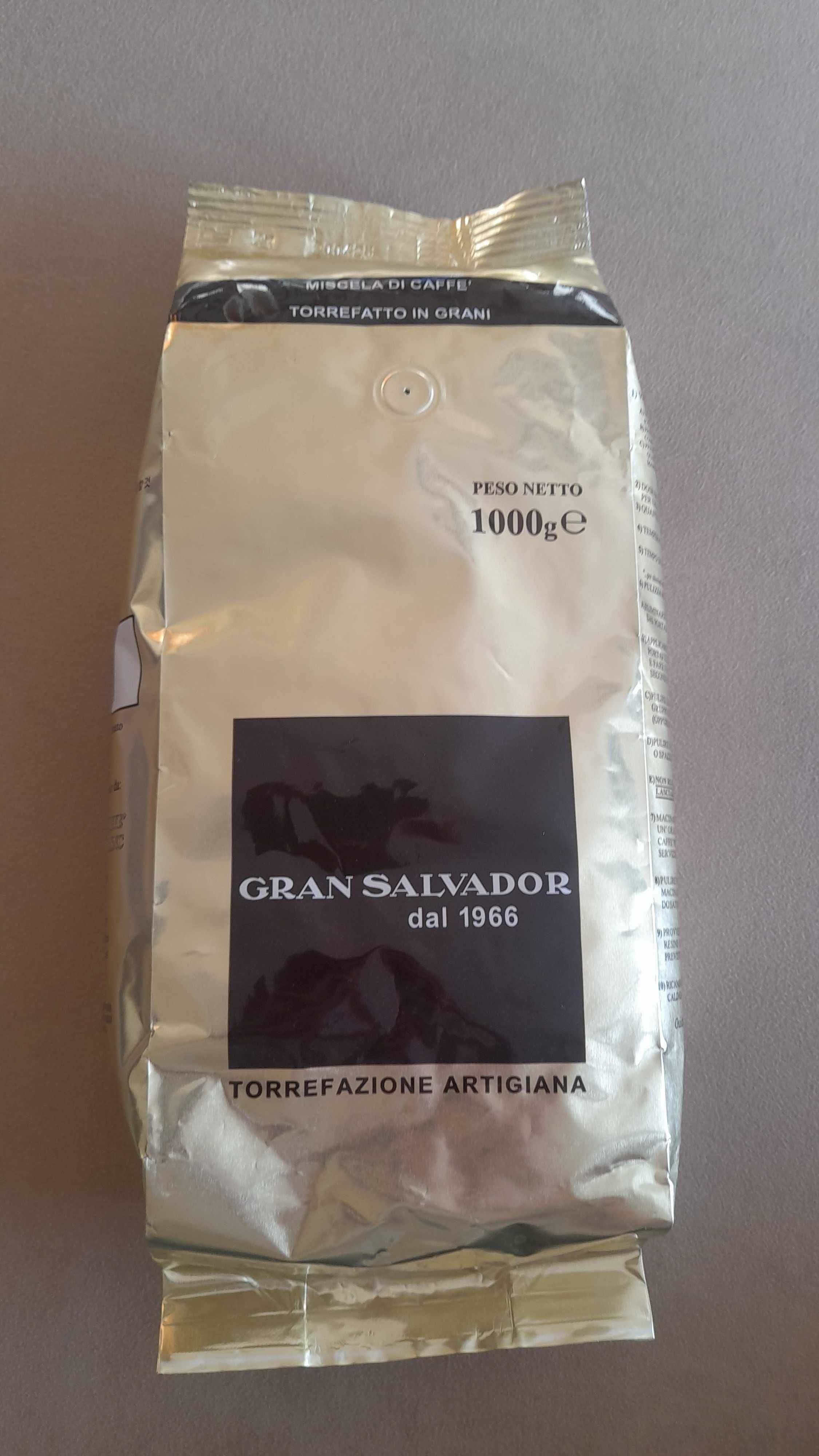 Kawa włoska Gran Salvador ziarnista 1kg