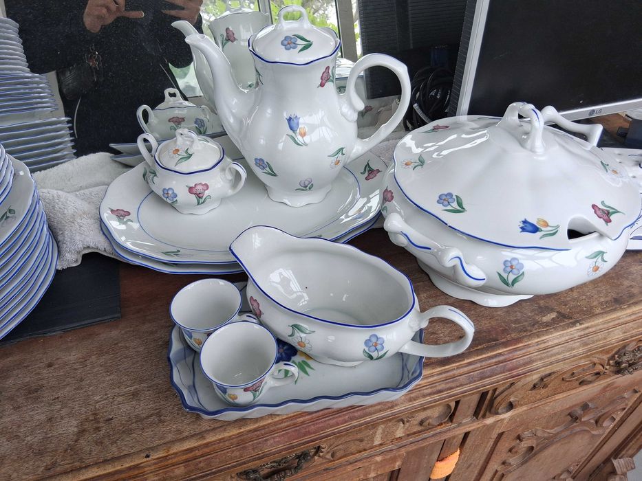 Conjunto spring e peças vista alegre