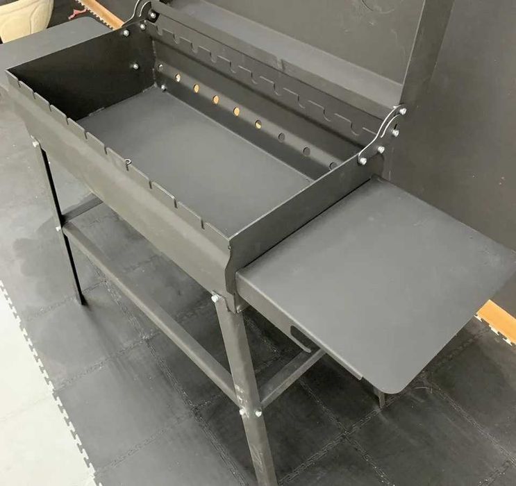 Портативний Мангал | 9 Шампурів | 3мм 4мм | Розкладний | Телефонуй