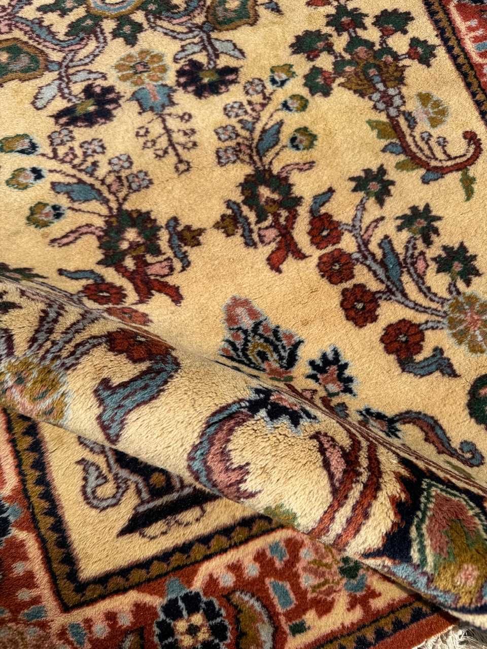 Dywan perski r. tkany wełniany kaszmirowy Indo Tabriz 170x94 gal.4 tyś