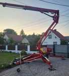 Podnośnik koszowy na przyczepie wynajem na doby