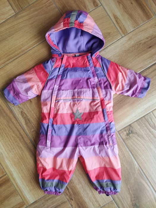 Mads&mette kombinezon zimowy na zimę dla dziewczynki ciepły rozmiar 68