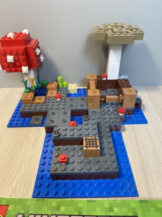 Lego Minecraft 21129 Биом грибів лего майнкрафт