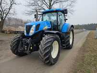 New Holland T7040 SUPERSTEER  amortyzowana kabina rok 2011 7200h skrętna przednia oś full opcja