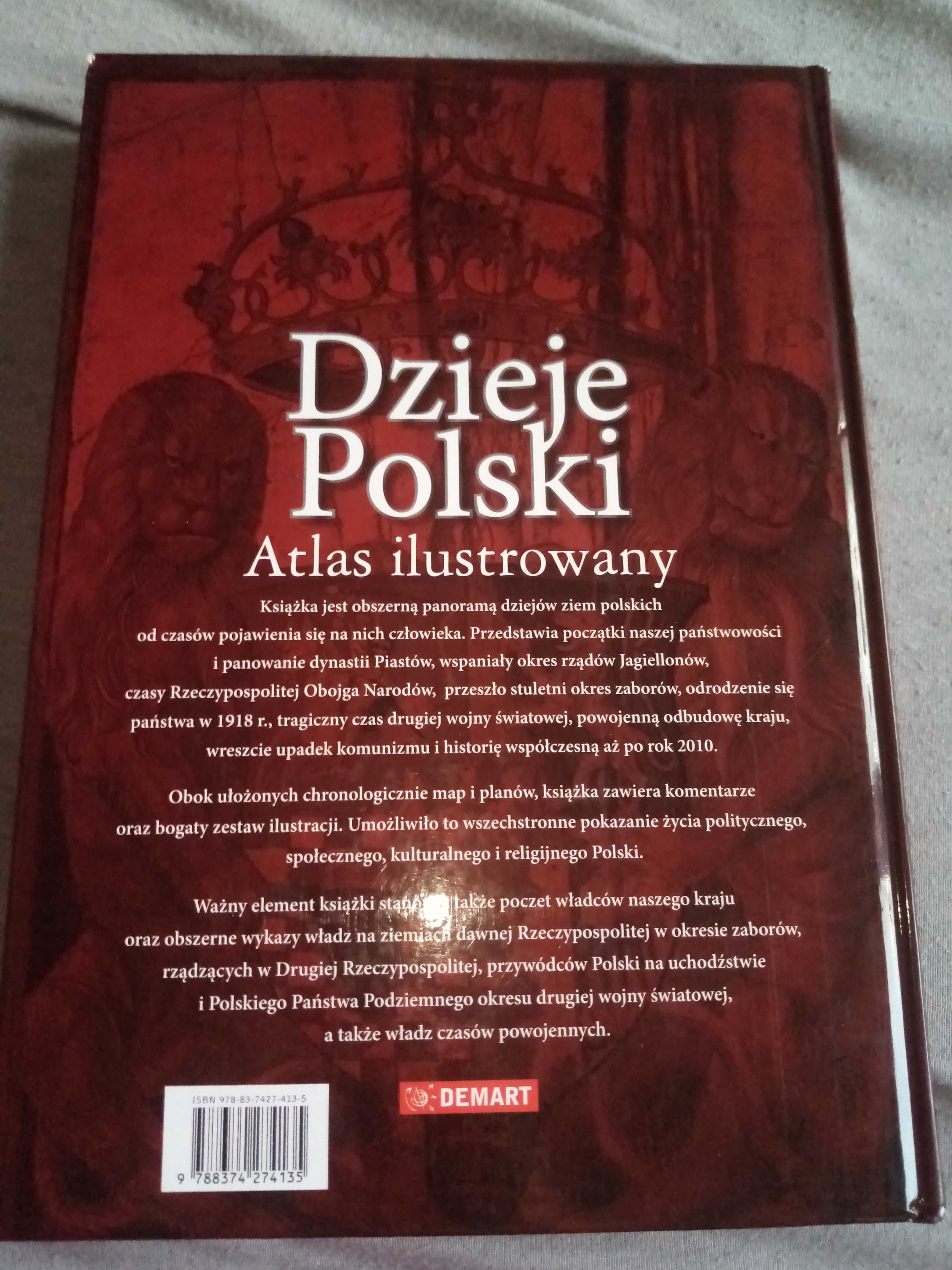 Dzieje Polski Atlas ilustrowany - DEMART