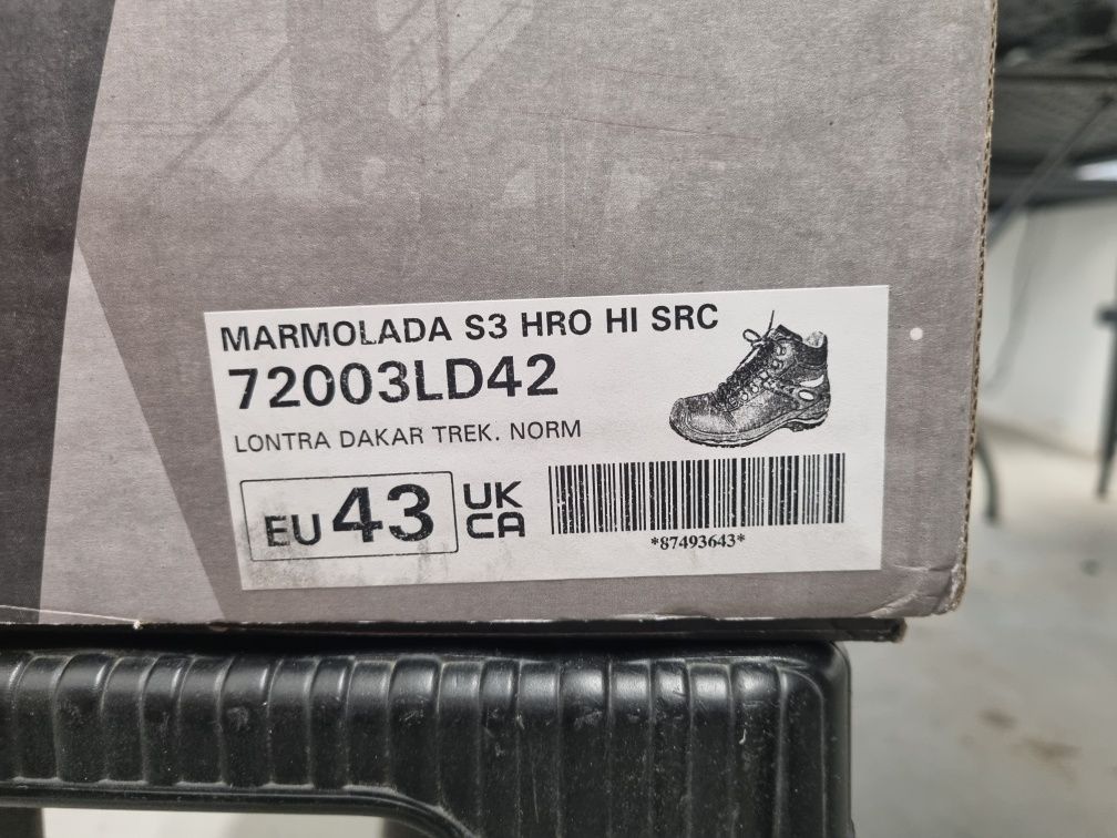 Buty robocze skórzane grisport marmolada 43