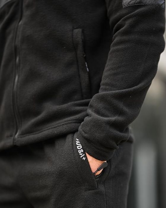 Зимній флісовий спортивний костюм ARCTIKA чорний/спортивний костюм