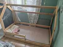 Rezerwacja! Łóżko domek 160x80 sosna