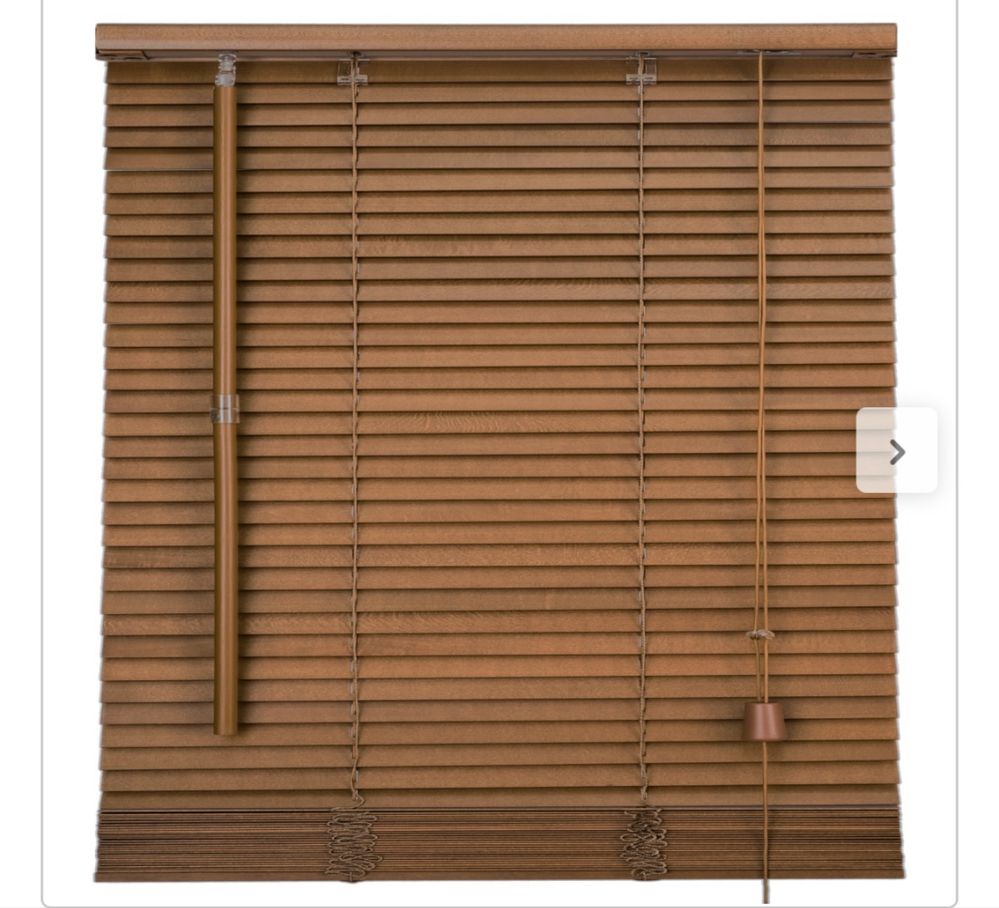 Żaluzja Roleta drewniana 120 x 150 cm natural 27 mm Inspire