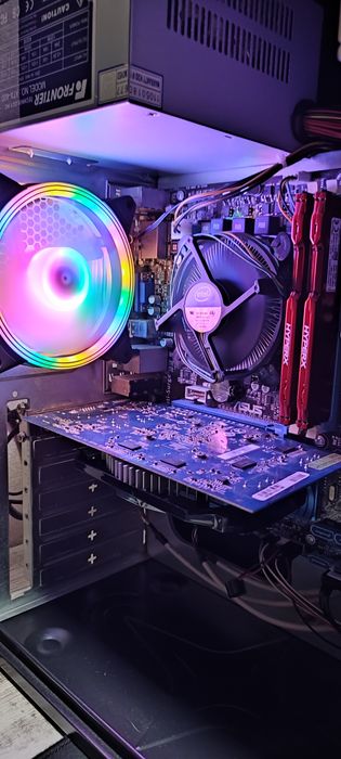 Игровой ПК бюджетный офисный работа учеба ретро игры