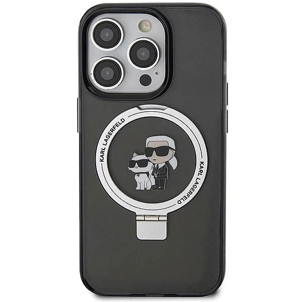 Etui Karl Lagerfeld Ring Stand Karl&Choupettte MagSafe do iPhone 15 Pr