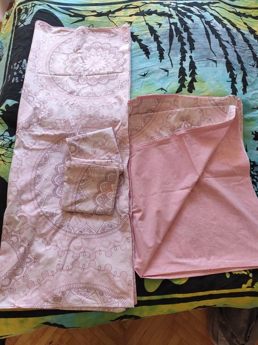 1 комплект постільного белья. Хлопок.