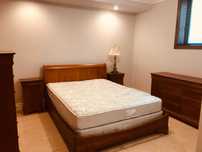 Moveis por Quarto - Bedroom Set - Hardwood - 5 pieces - Cherry Color