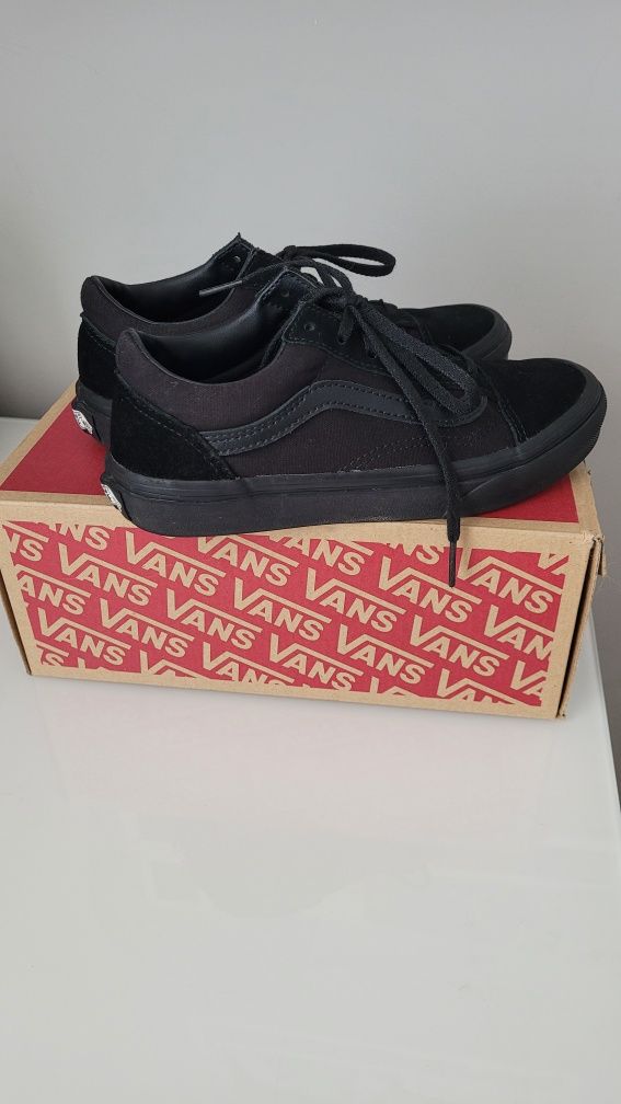 Trampki tenisówki Vans Old Skool 32.5 czarne