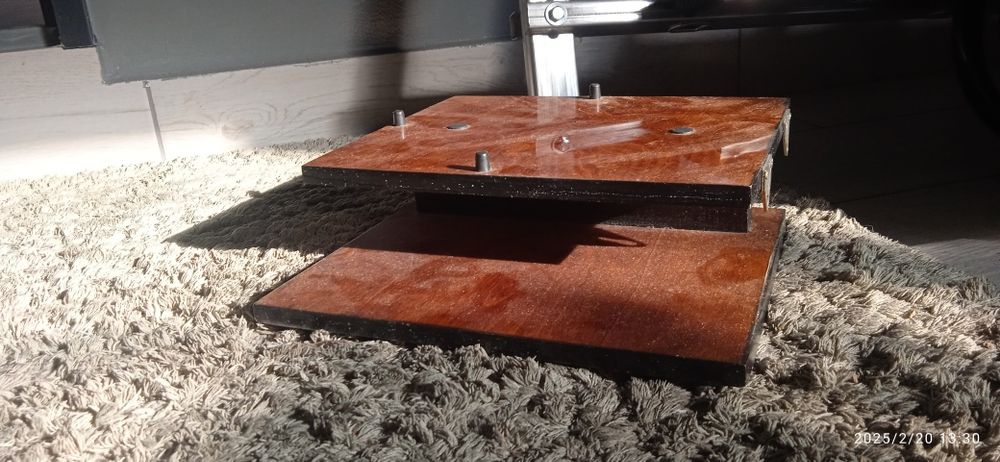 Półka drewniana wisząca  PRL