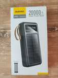 Powerbank solarny Dudao K18+ USB-A, USB-C, Lightning, microUSB 20000mA