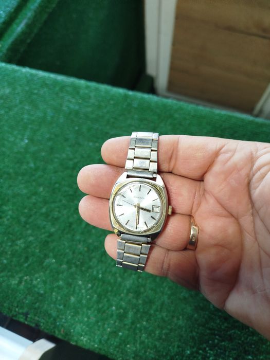 Nakręcany zegarek Rakieta PRL