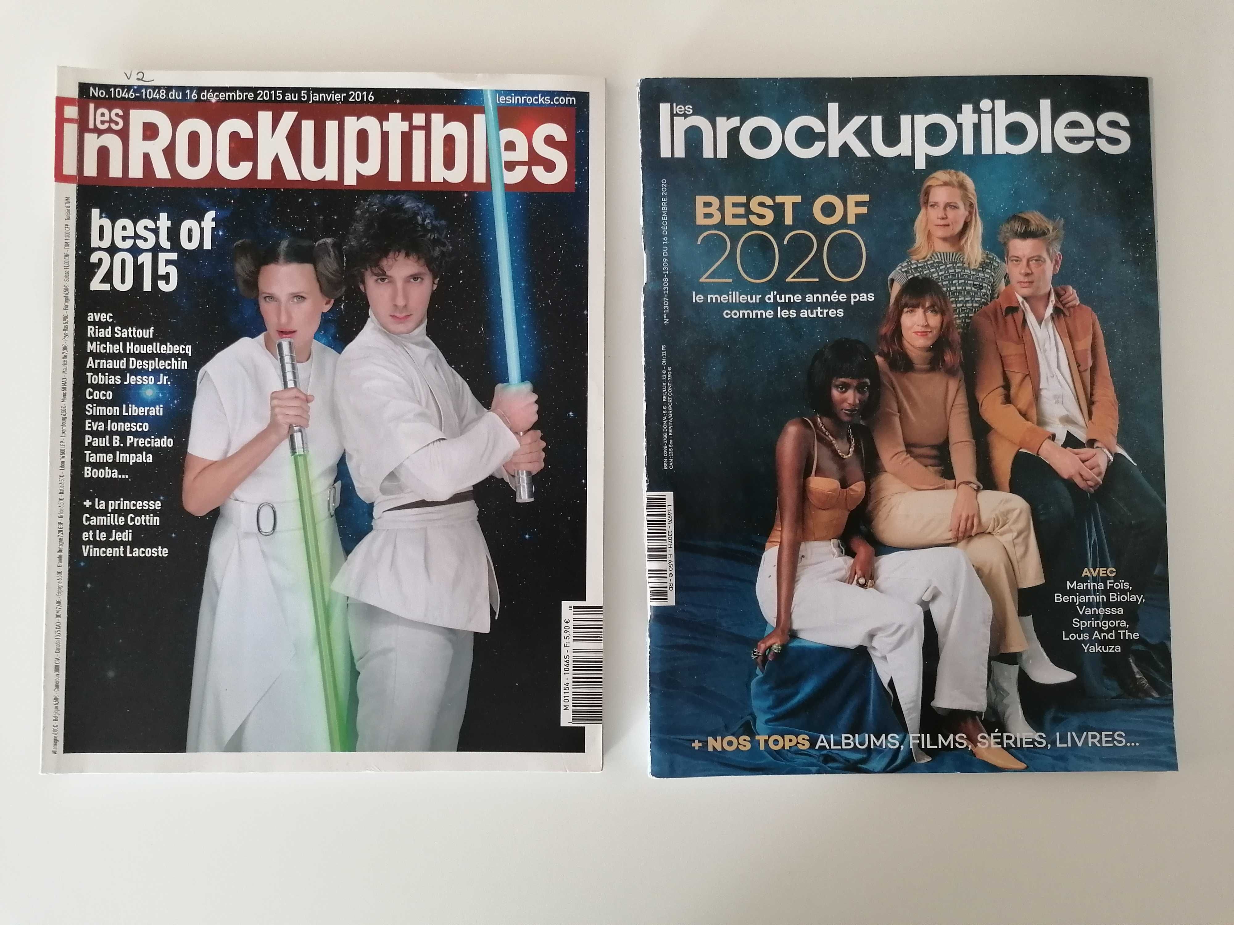 45 Revistas Les Inrockuptibles