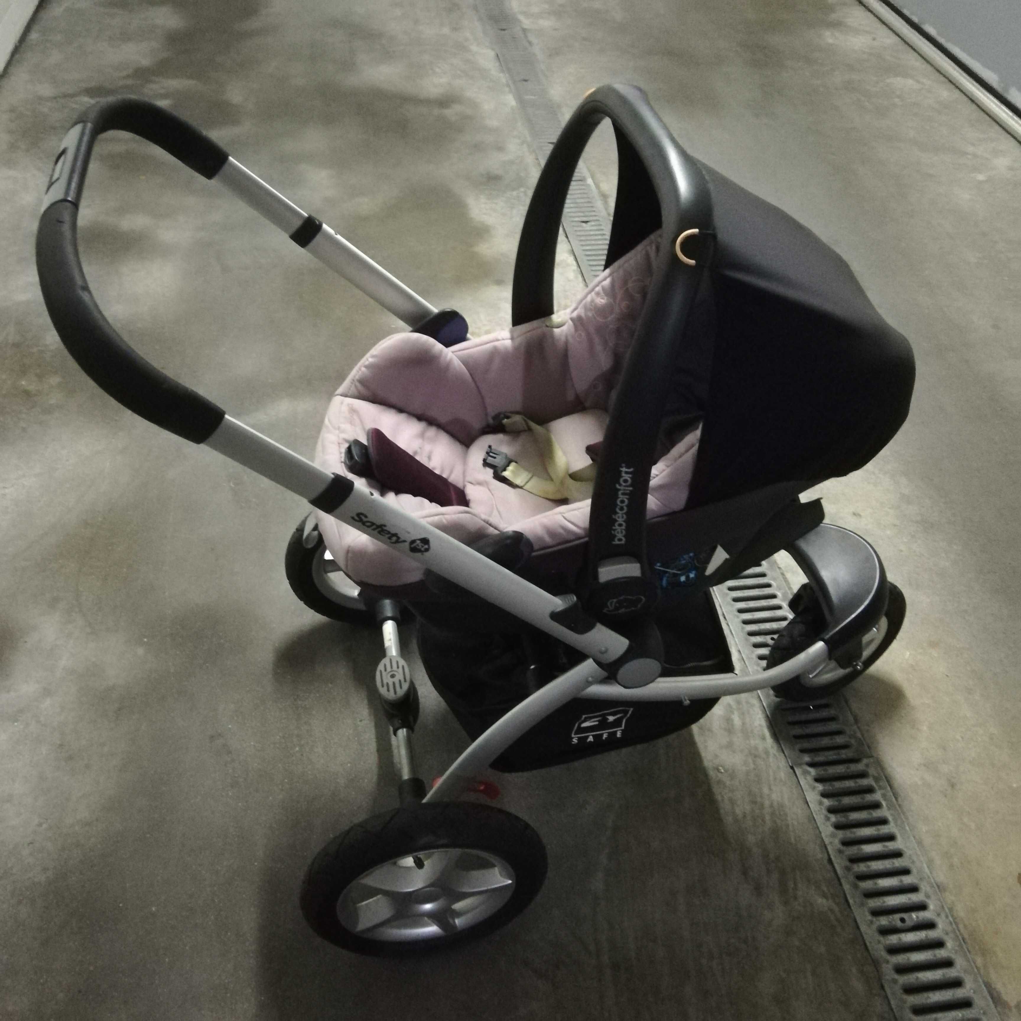 Carrinho bebe confor safety 1st alcofa e ovo
