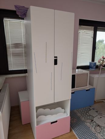 Szafy i regał ikea stuva, stan dbd