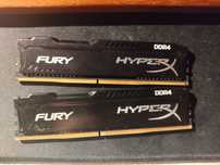 Kości ddr4 hyperx fury 16 GB (2x8gb)