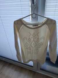 Bluza ecrue Bershka