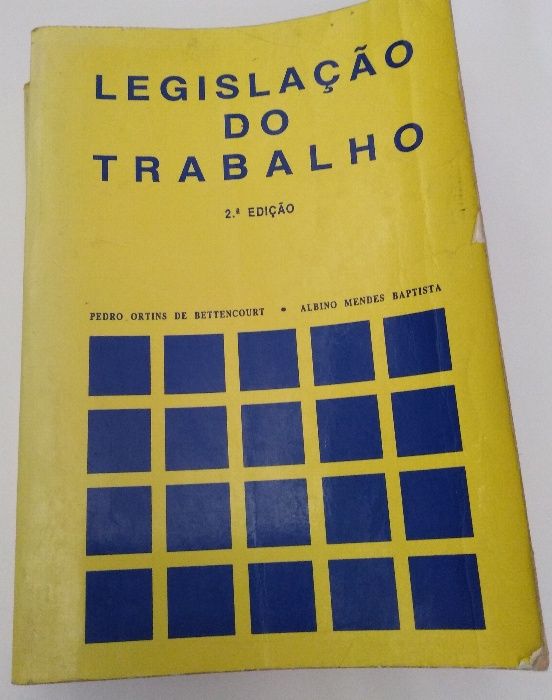 Livro técnico 'Legislação do Trabalho'