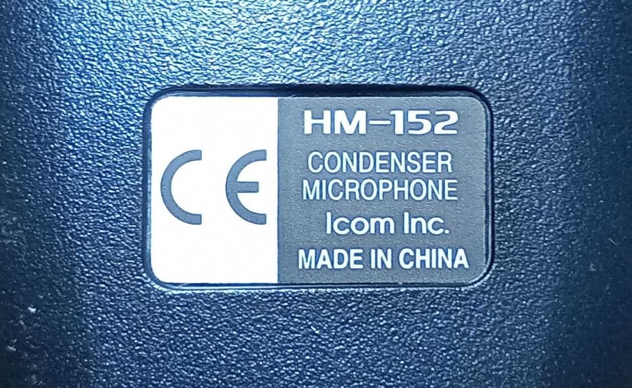 ORYGINALNY mikrofon do radiotelefonów profesjonalnych ICOM HM-152