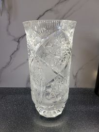 Kryształowy ciężki wazon