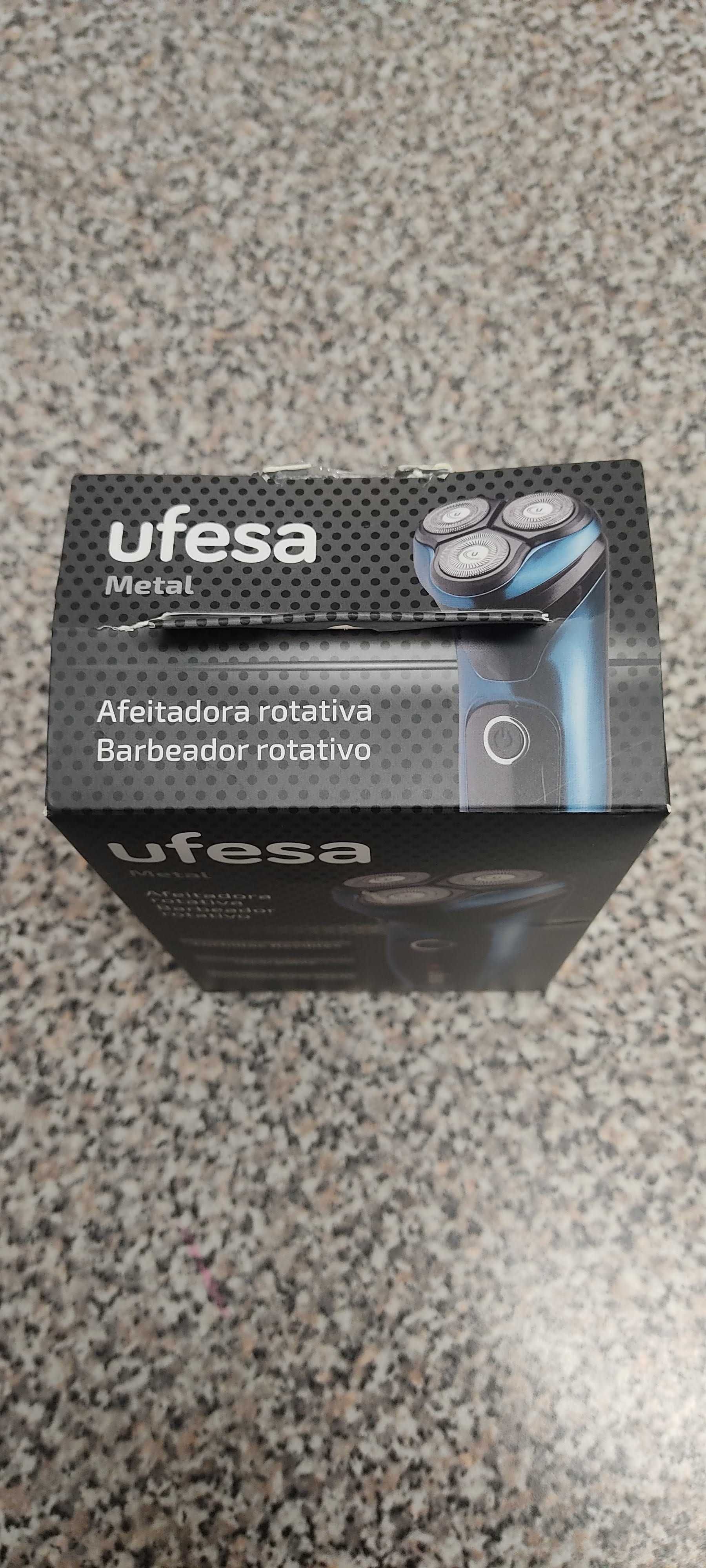 Ufesa AR3050 Máquina de Barbear Preta/Azul (Nova)