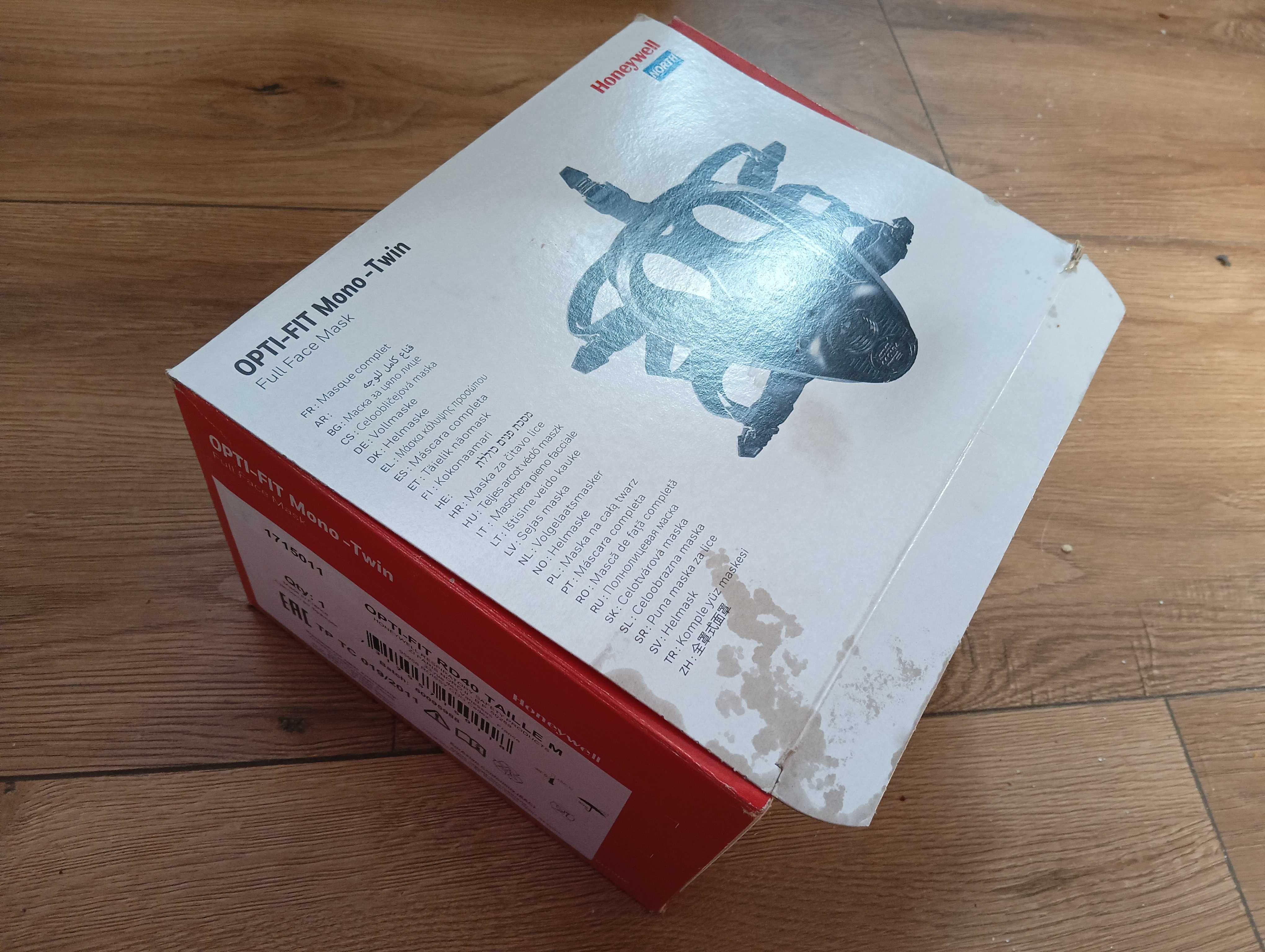 Maska pełnotwarzowa Honeywell OPTIFIT TWIN