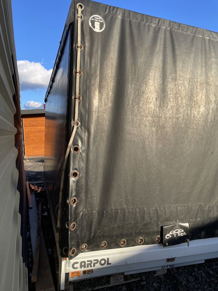 Будка 9палет 2бічні штори Renault Master, Opel Movano
