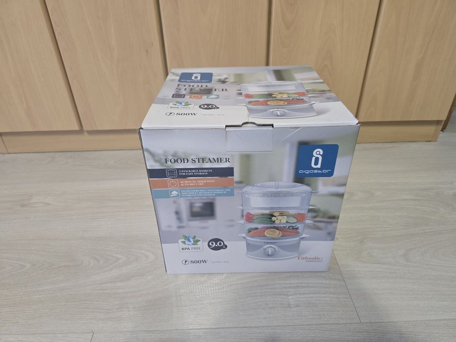 Parowar do gotowania na parze o mocy 800W firmy AIGOSTAR