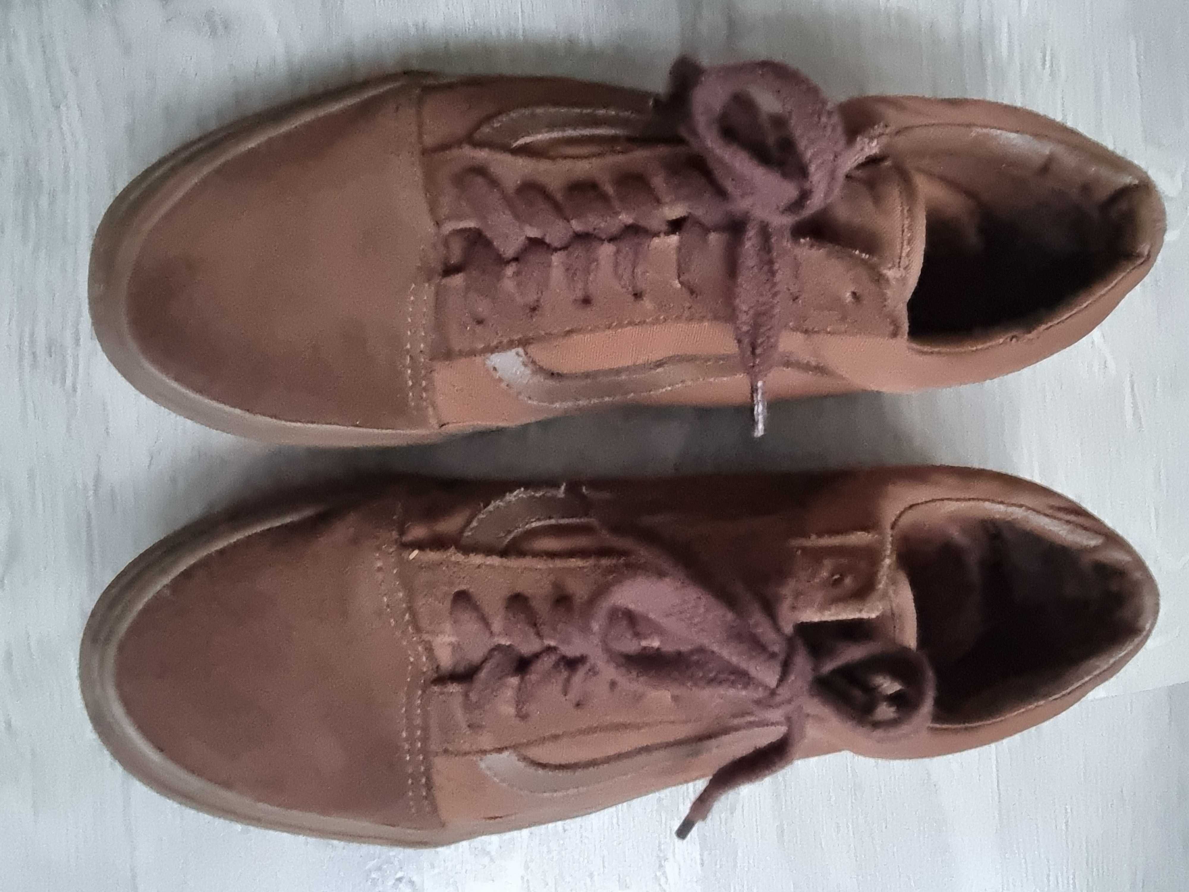 Vans Oldskool 41 czarne i brązowe - DWIE pary