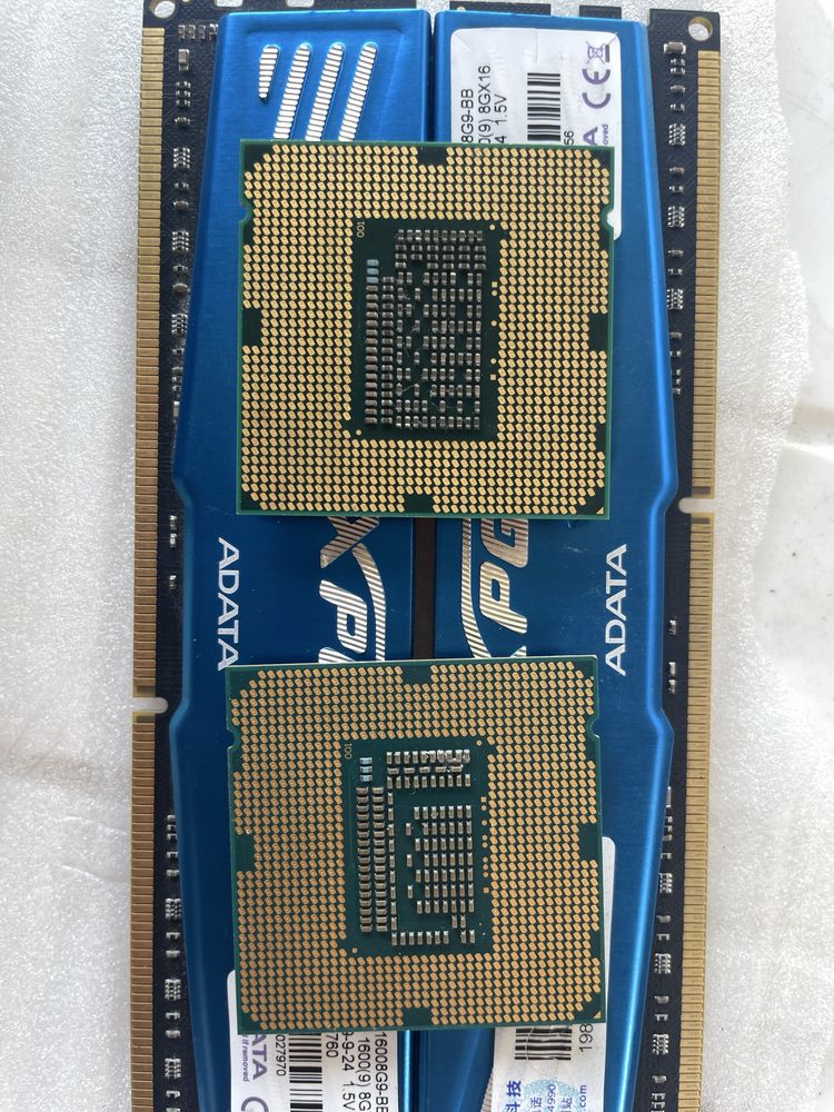 Комплект Intel core i7 3770 + Материнская плата - ga h61m s1 + ОП 2*8