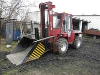 Wózek widłowy terenowy MANITOU 4x4 ładowarka 2,5T
