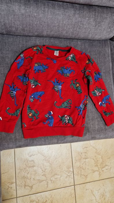 Bluza świąteczna 134 cm