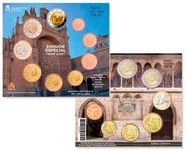 Set de Espanha 2025 com moeda comerativa
