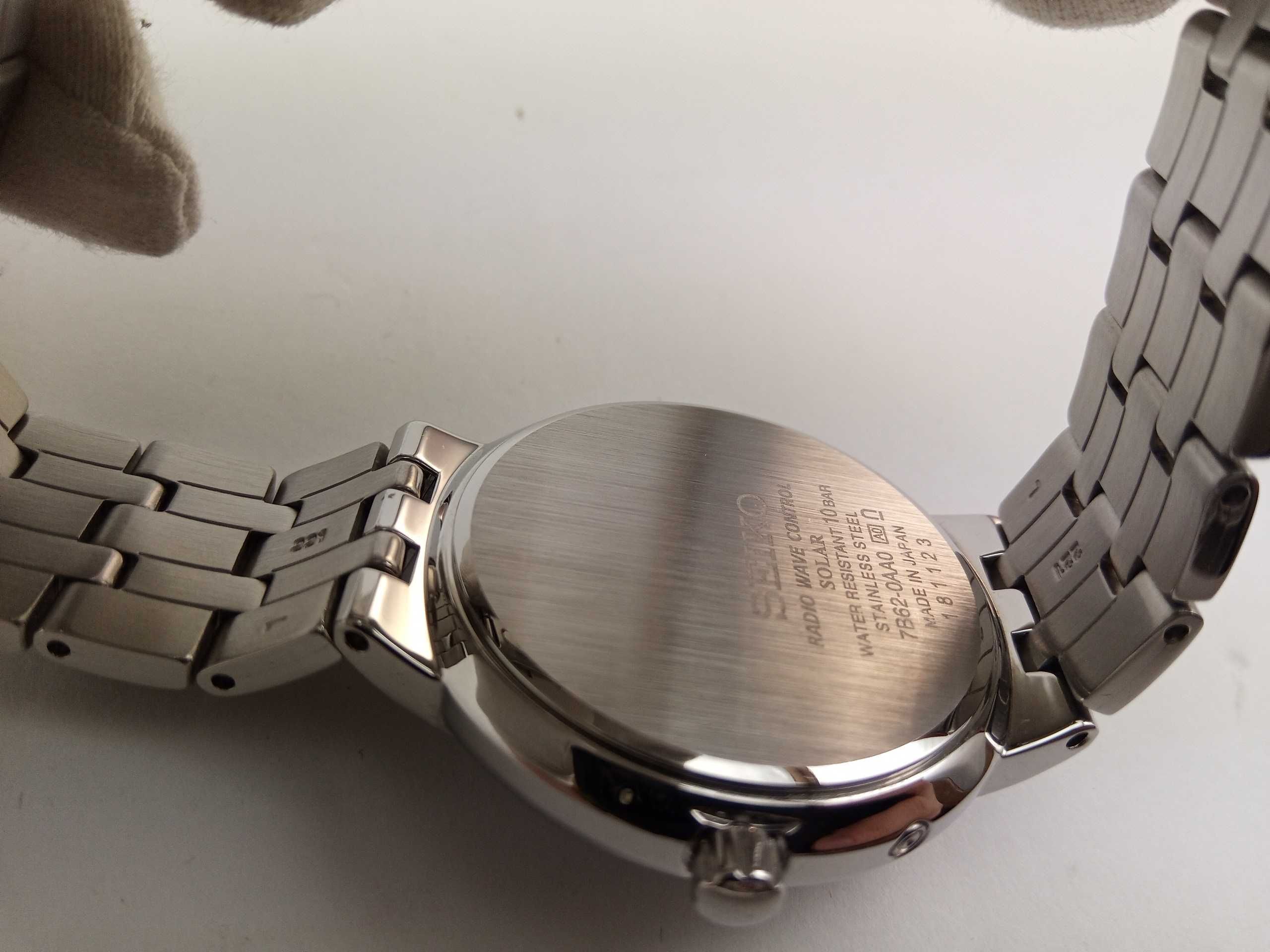 Японские часы Seiko Solar SBTM281 радиосинхронизация сапфир Japan made
