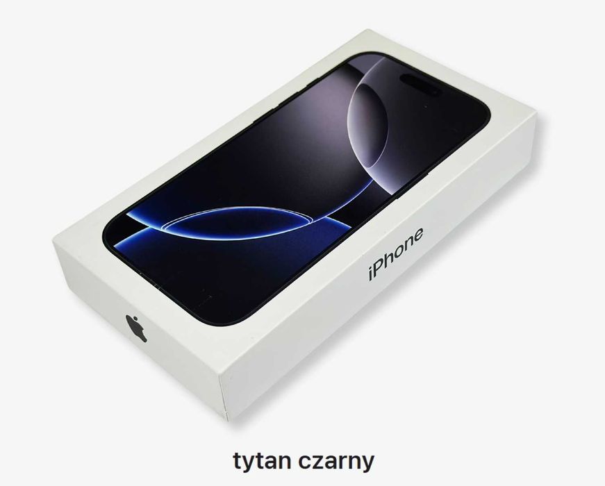 NOWE iPhone 16 PRO MAX 256GB Czarny Tytanowy Pustynny Biały 5000zł